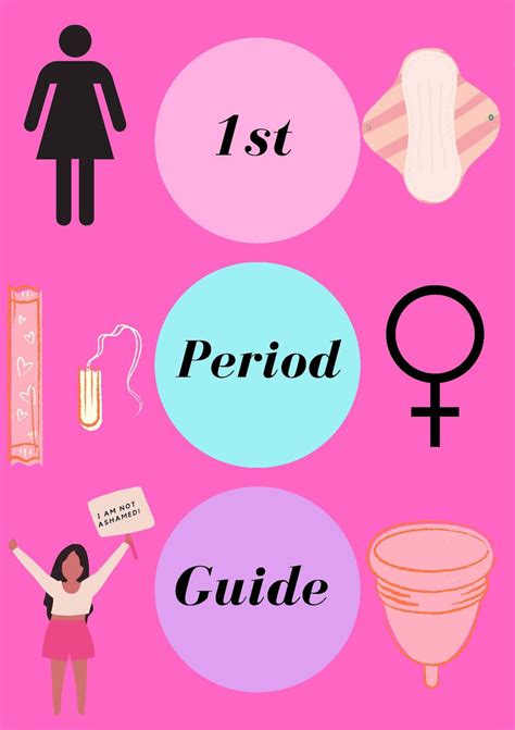 st period guide  period kit  period gift etsy