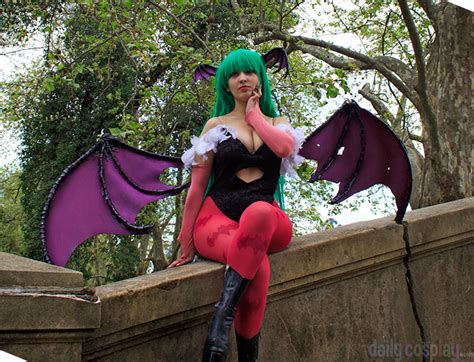 morrigan aensland from darkstalkers daily cosplay