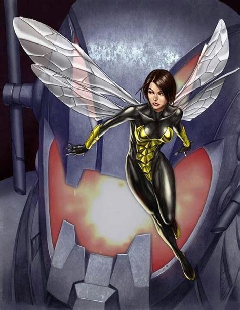 The Wasp By Mike Choi Marvel Wasp Marvel Comics Art