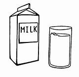 Milk Coloring Glass Carton Clipart Outline Pages Drawing Colouring Water Bottle Printable Supercoloring Color Drawings Clipartbest Clip Drink Gorgeous Run sketch template