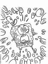 Spongebob Coloring Squarepants Schwammkopf Malvorlagen sketch template