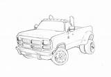 Coloring Truck Dodge Pages Ram Dually Lifted Cummins Template Sketch sketch template