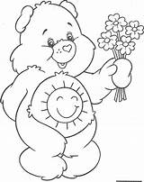 Coloring Bear Funshine Pages Popular sketch template