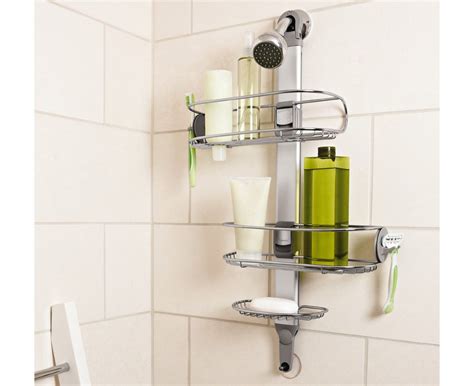 bathroom simplehuman adjustable stainless steel shower
