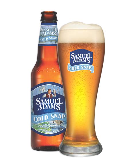 boston beer company releases samuel adams cold snap white ale