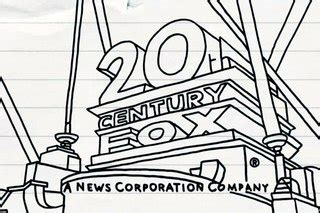 century fox coloring page top coloring pages