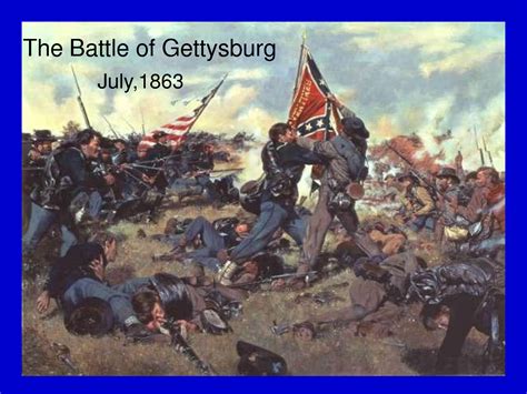 battle  gettysburg july  mountain view mirror