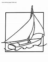 Coloring Boat Sailboat Pages Water Transportation Kids Color Drawing Boats Printable Clipartmag Colouring sketch template