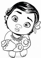 Moana Princess Coloring Pages Getdrawings Print sketch template