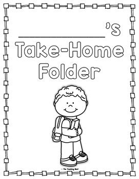 home folder cover freebie   teachers studio tpt
