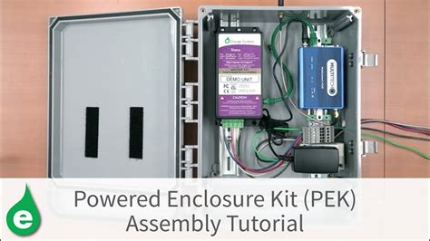 powered enclosure kit assembly tutorial youtube