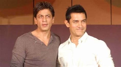 the khan bonding shah rukh and aamir s first selfie together is a must