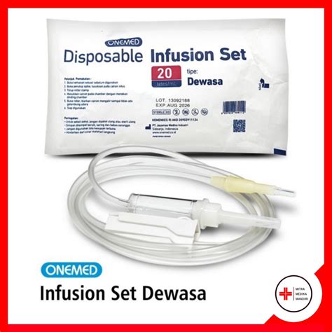 jual onemed infuset infusion set shopee indonesia