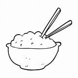 Rice Bowl Drawing Cartoon Drawn Clipartmag sketch template