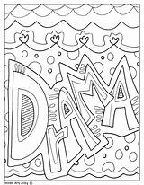 Musica Spelling Doodles Caratulas Classroomdoodles Cuadernos Subjects Mandalas Páginas Cubiertas Carpetas Fundas Portátiles Teatro Máscaras sketch template