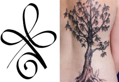 symbol fuer staerke als tattoo ideen fuer zeichen und ihre bedeutung