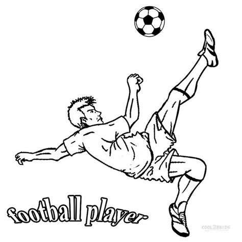 printable football player coloring pages  kids coolbkids