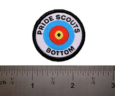 Pride Scouts Queer Merit Badge Bottom Badge Lgbtq Sexual Awareness