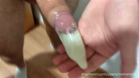 massive cumshot fills a condom free hd videos porn 35 xhamster