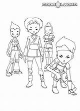 Lyoko Code Coloring Pages Animated Coloringpages1001 sketch template