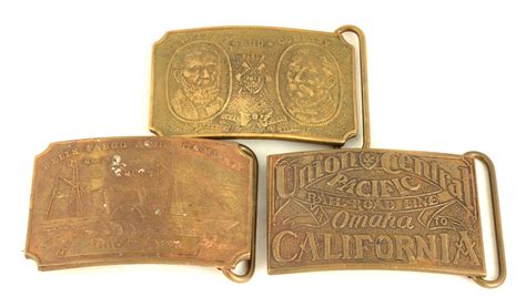 Three Tiffany And Co Brass Buckles Cottone Auctions