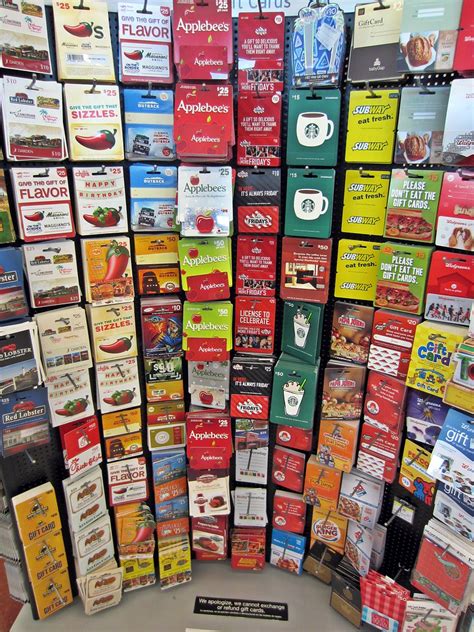 store cards  wall  gift cards   store    desig flickr