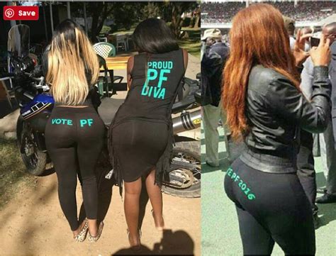 zambian ruling party uses woman with hot curves for campaign [photo]