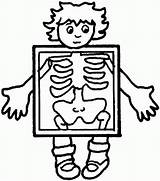 Coloring Pages Human Body Kids sketch template