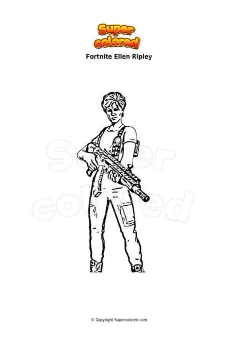 fortnite ripley coloring pages