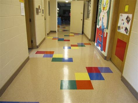 commercial vct vinyl composite tile   daycare