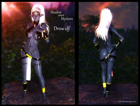 Dungeons And Dragons Shadow Over Mystara Drow Elf By