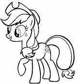 Coloring Pony Applejack Little Colouring Pages Apple Jack Kids Horse Print Pdf Clip Quality Drawing High Popular Cartoon Bubakids Dibujos sketch template