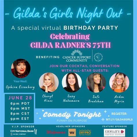 Jun 28 Gilda S Girls Night Out Columbus Oh Patch