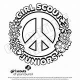 Scout Coloring Girl Pages Juniors Scouts Sheets Junior Girls Color Colortime Daisy Printable Boy sketch template