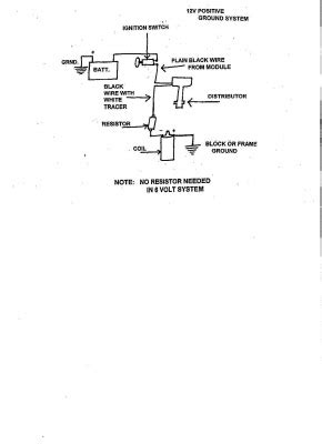 volt positive ground wiring