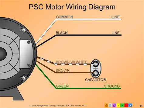 terminal capacitor wiring diagram