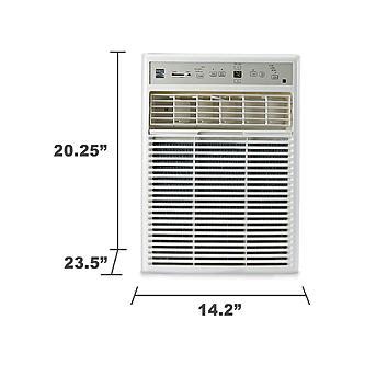 kenmore  btu  casementslider window mounted air conditioner