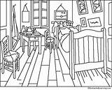 Bedroom Buildings Architecture Coloring Kb sketch template