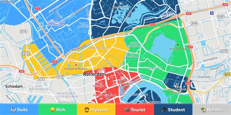 rotterdam neighborhood map