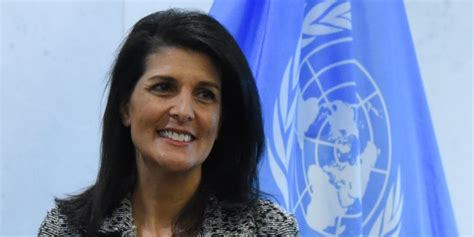 nikki haley arrives at u n vowing to take names of opposing nations wsj