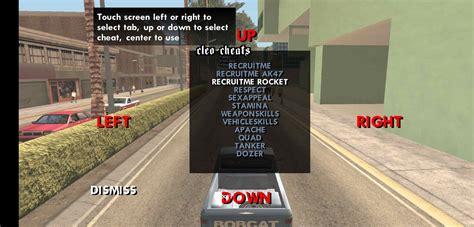 Gta San Andreas Full Celo Cheats On Android All In One Gamer
