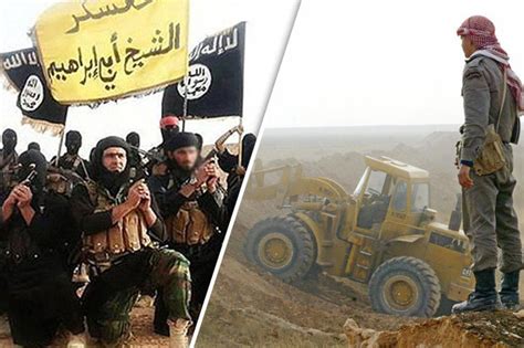 isis use bulldozer to crush own men in mosul after fighters fled battle of shaqrat daily star