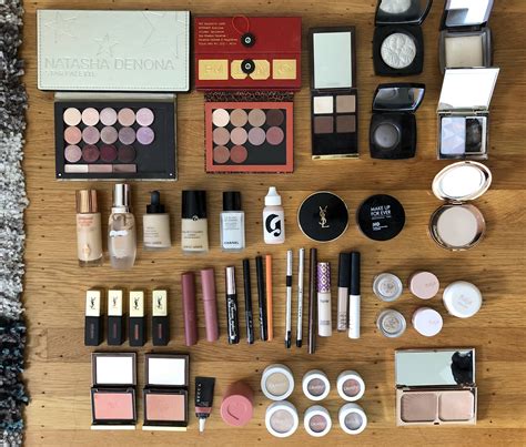 current makeup collection makeupflatlays
