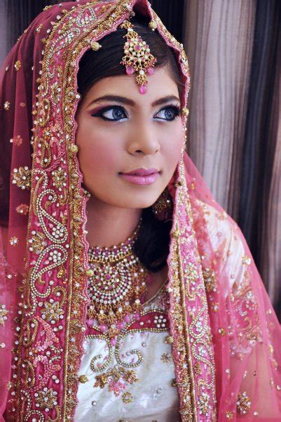 indian bridal wear bridal makeup