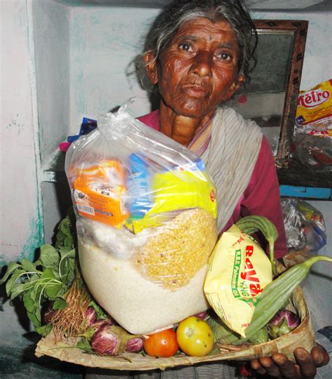 Provide Monthly Groceries For Poor Old Age Person Globalgiving