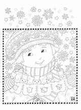 Mary Engelbreit Coloring Christmas Book Color Books Choose Board sketch template