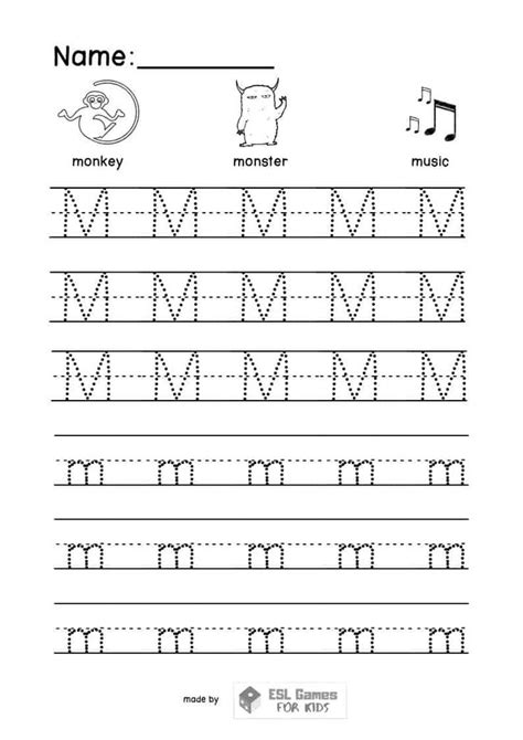 preschool letter tracing worksheets    tracing letters