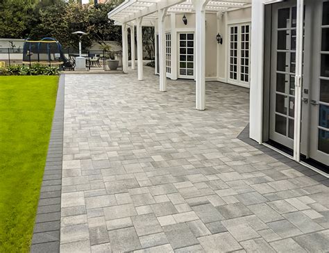 spring  summer    times  install  paver patio