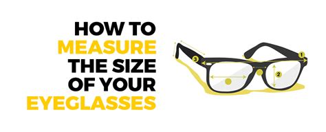 eyeglasses size guide goggles4u uk