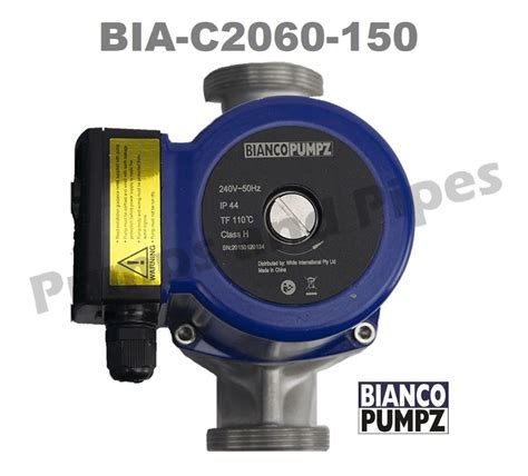 Bianco Bia C2060 150 Stainless Hot Water Circulator Pump – Part Number